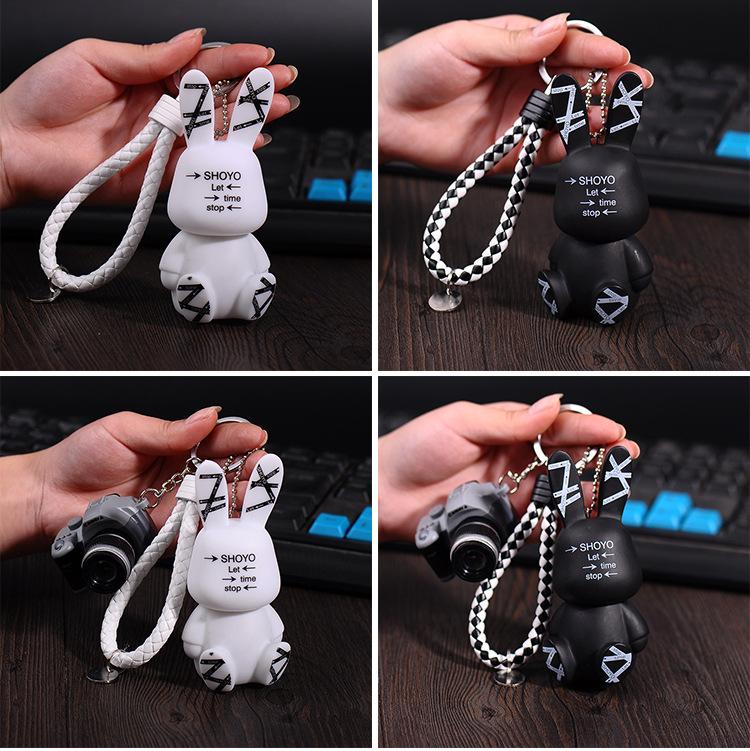 Móc khóa set thỏ phối