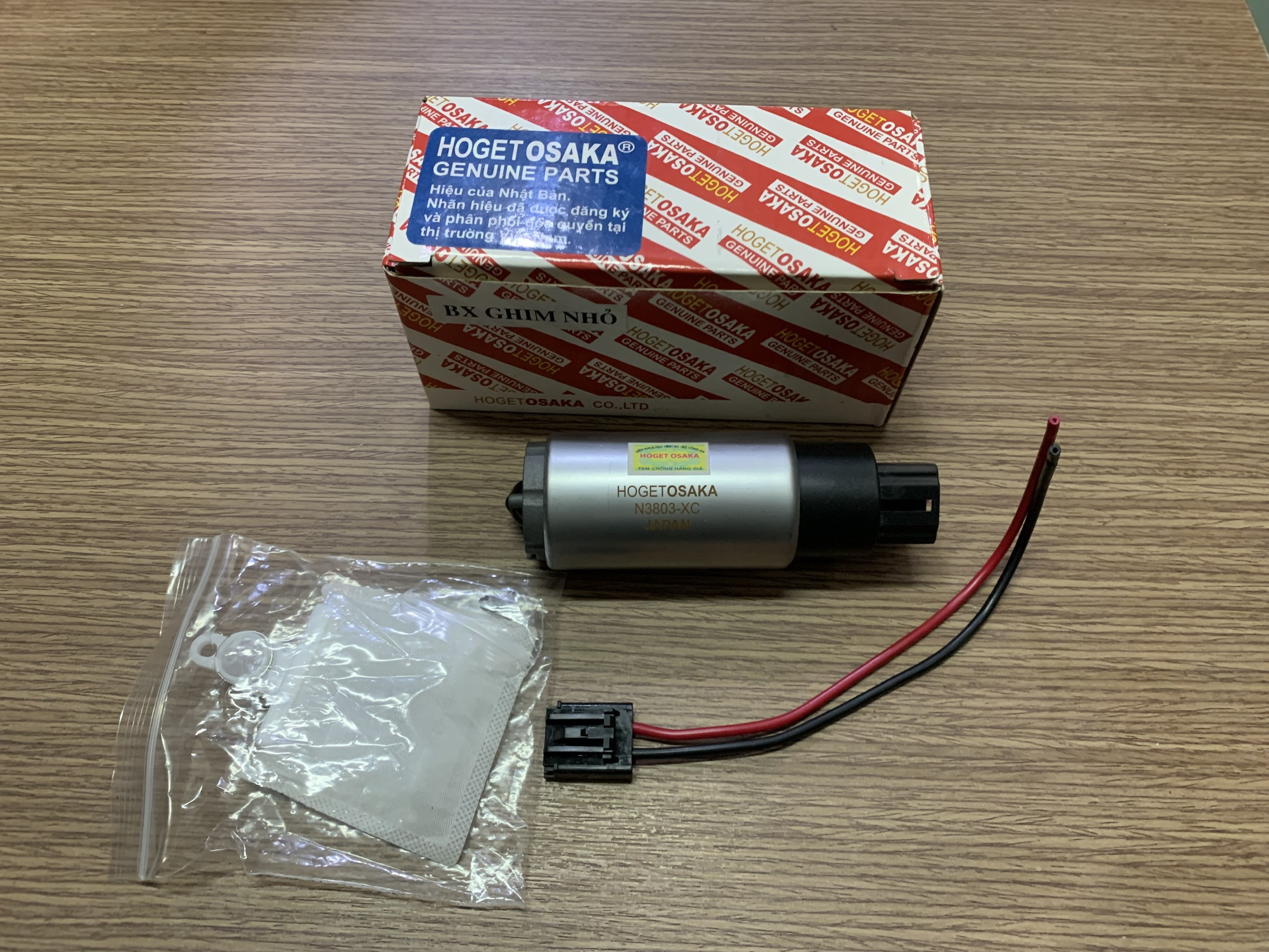 Bơm xăng ghim lớn - gim nhỏ, giắc lớn - giắc nhỏ osaka