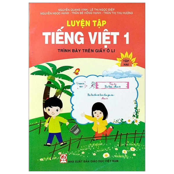 Fahasa - luyện tập tiếng việt 1 - tập 2