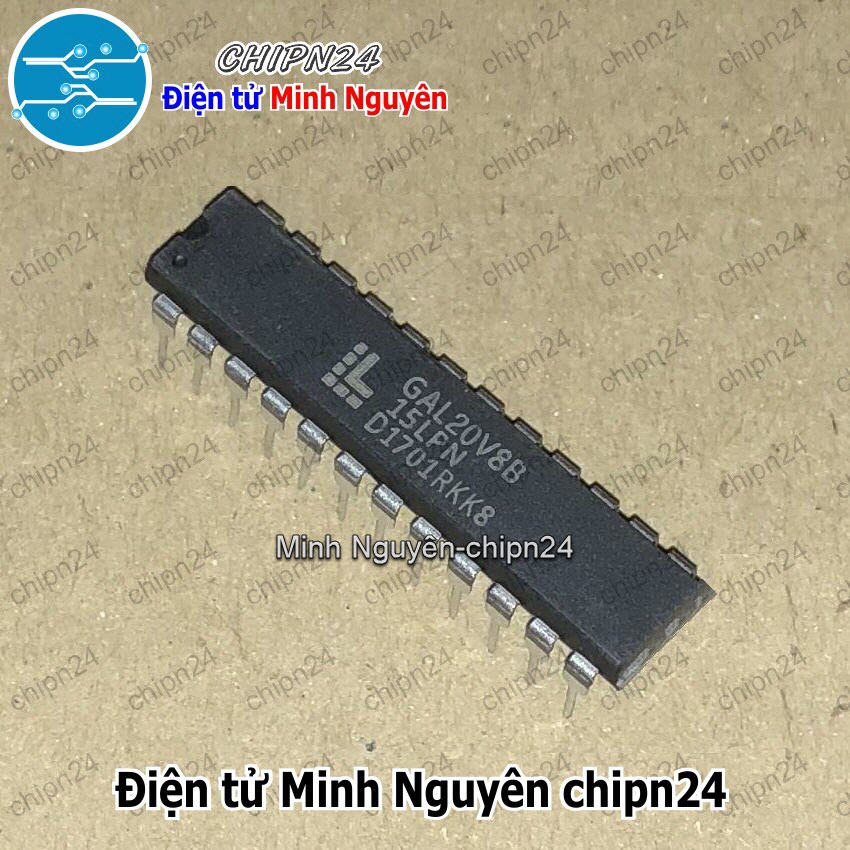 [1 con] (DIP) IC GAL20V8B DIP-24 (GAL20V8B-15LP) - HH004898
