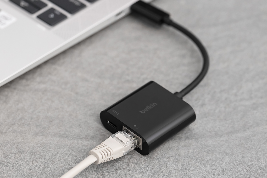 Adapter chuyển đổi Type C - Giernet Bel00HY1 Đen