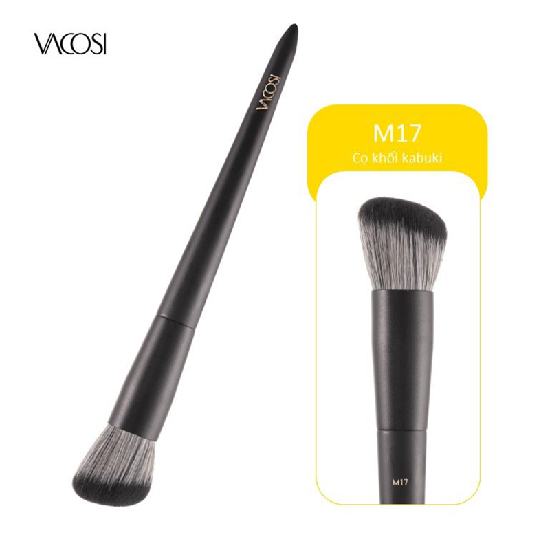 Cọ má xéo tạo khối vacosi angled kabuki brush m17