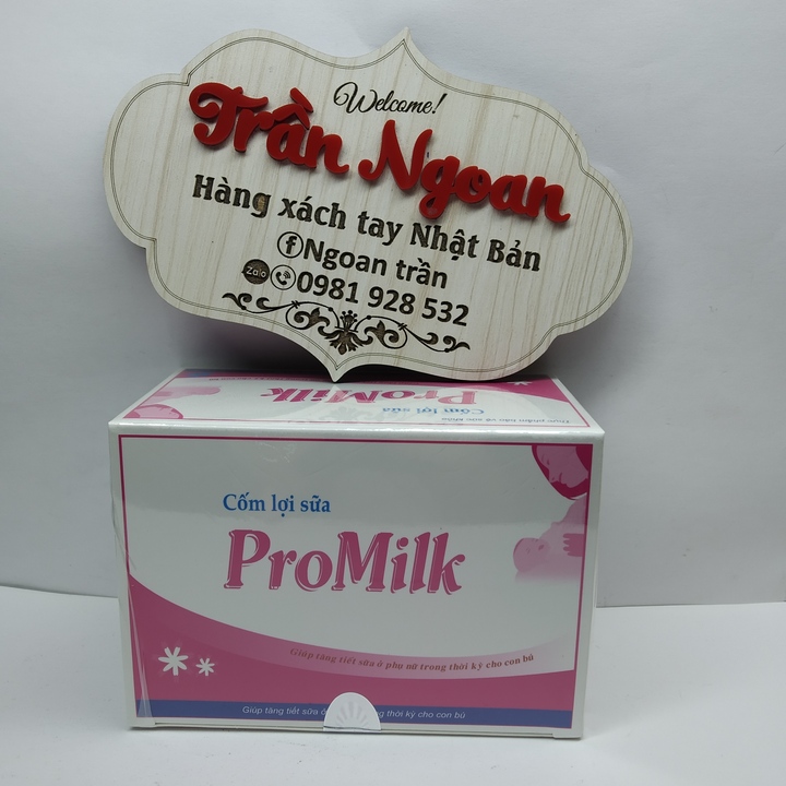 Cốm Lợi Sữa Promilk - Hộp 20 Gói