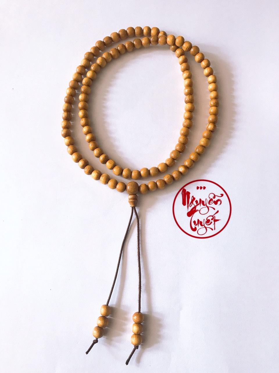 CHUỖI VÒNG TAY 108 HẠT ( GỖ CÂY DÂU TẰM )