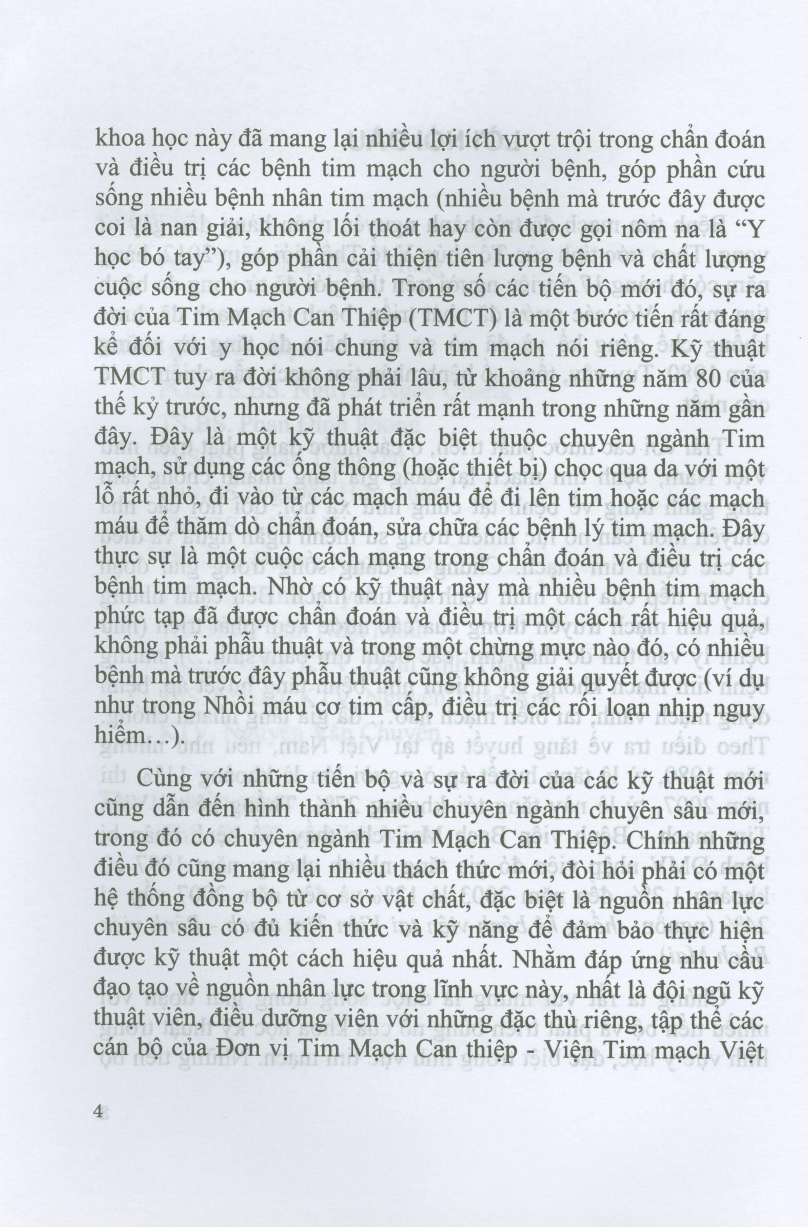 Điều dưỡng trong tim mạch can thiệp