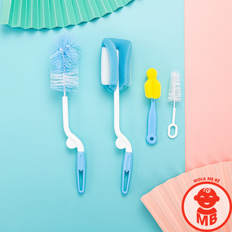 Cọ bình sữa 4 chi tiết cho bé