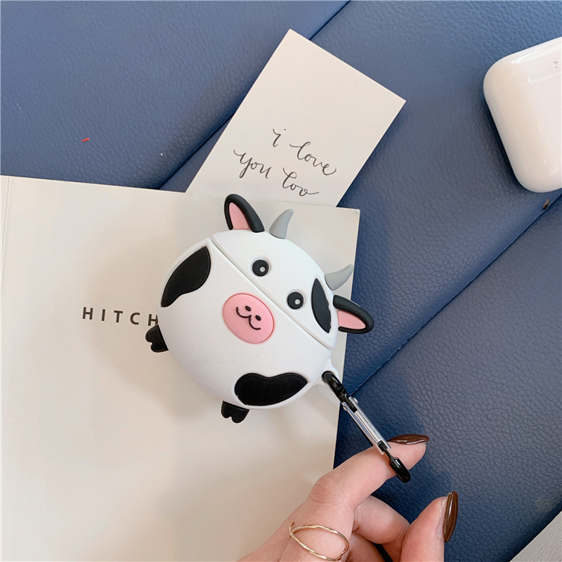 Case airpods 1/2 bò sữa đáng yêu