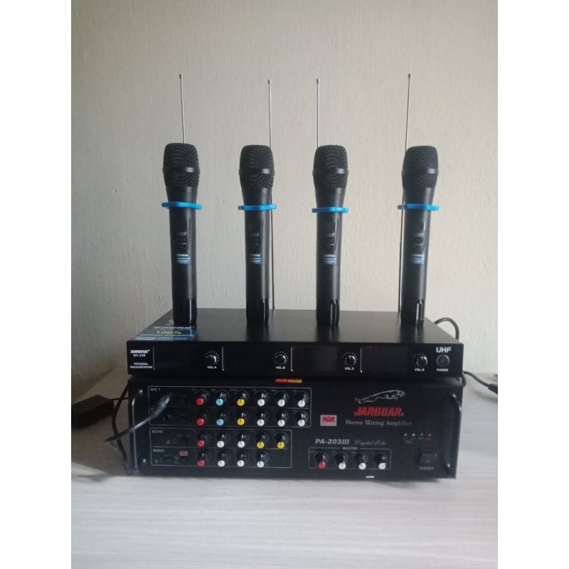 Micro Karaoke 4 Mic Sh238