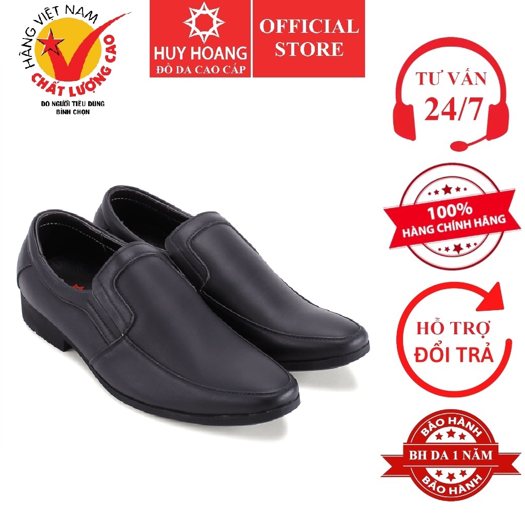 Dress shoes men's glorious black cowhide HK7706