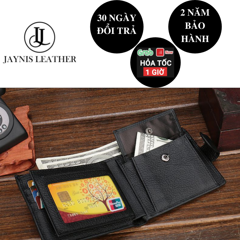 [🔥 SIÊU COOL ] Ví Nam Mini Da Thật, Ví Da Nam Cao Cấp  VNA001