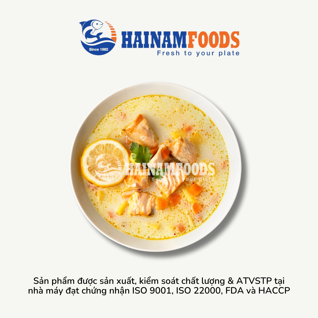 CÁ HỒI CẮT THỎI HẢI NAM FOODS