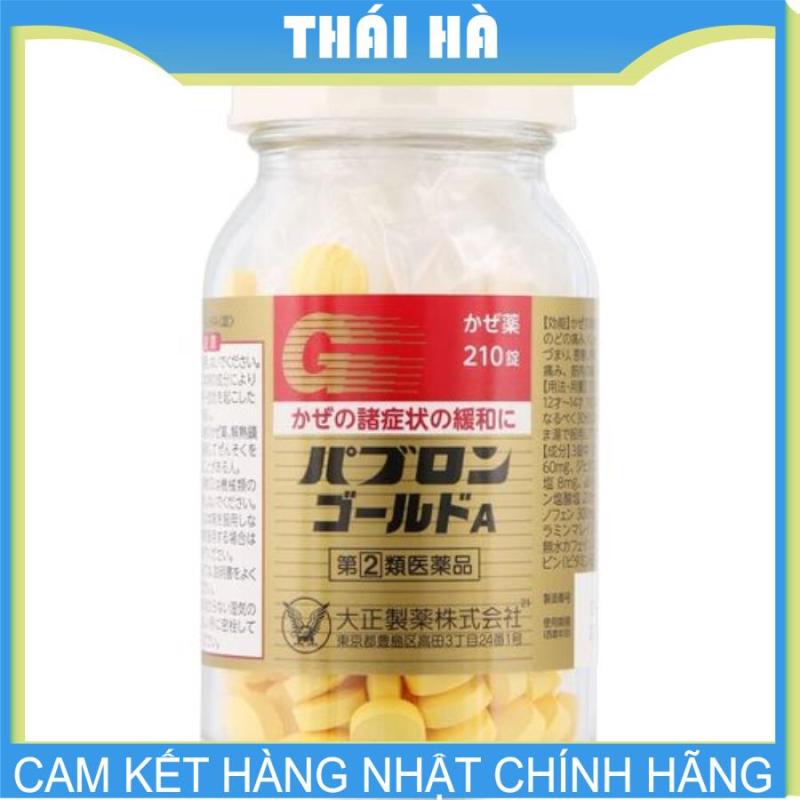[HCM]Viên Uống Cảm Cúm Taisho Pabron Gold 210 Viên nhập khẩu