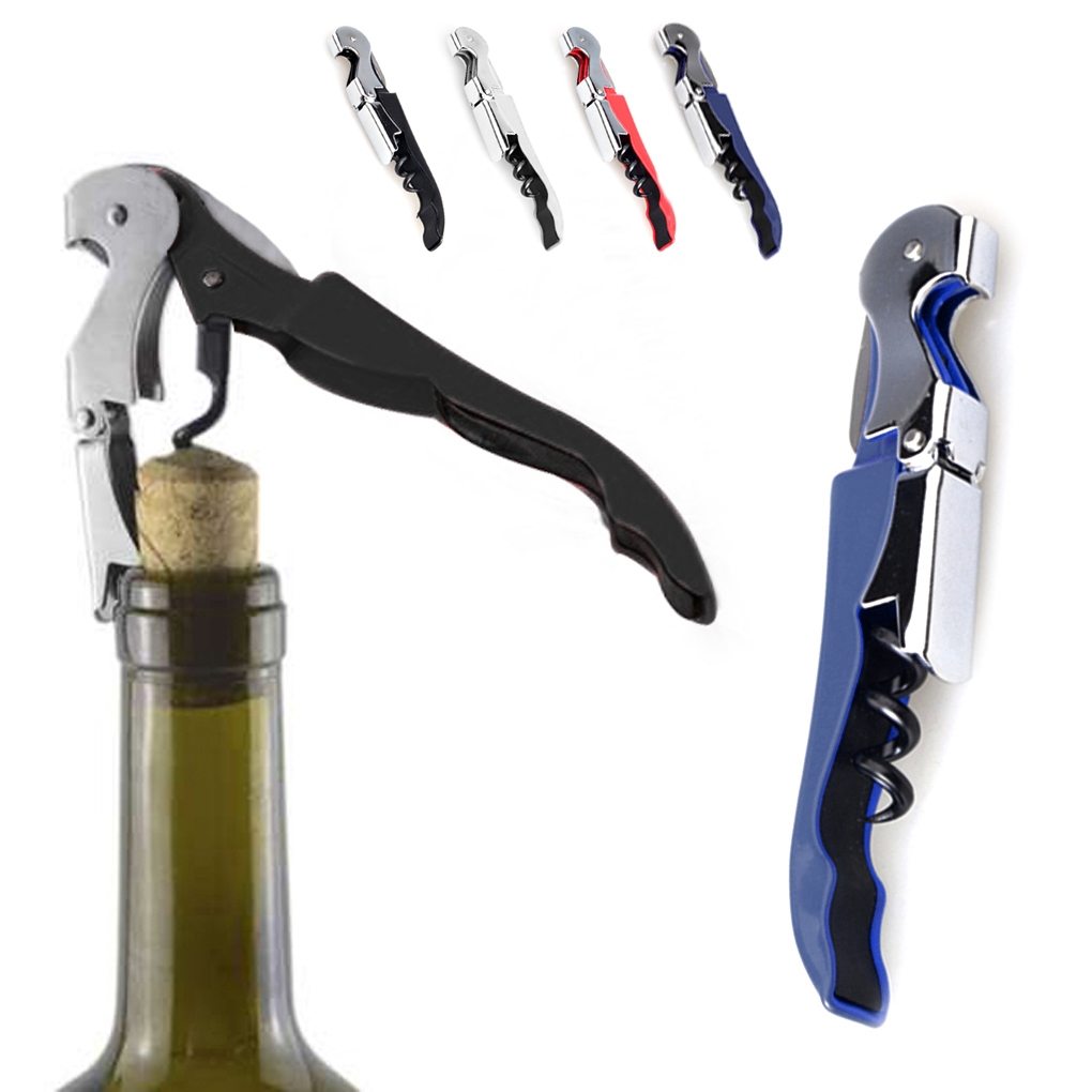 Foldable Multi-Function Wine Bottle Cap Opener Corkscrew