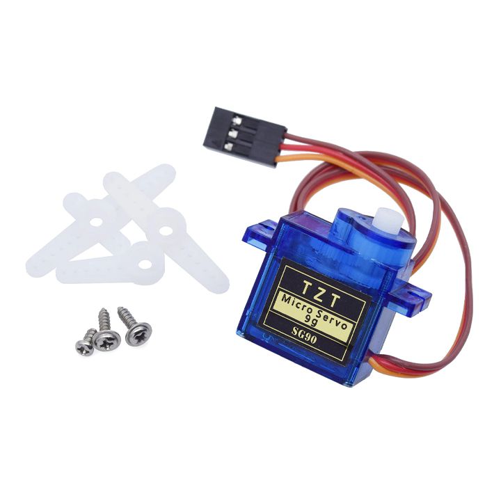 Động Cơ Servo SG90 Góc Quay 180 Độ