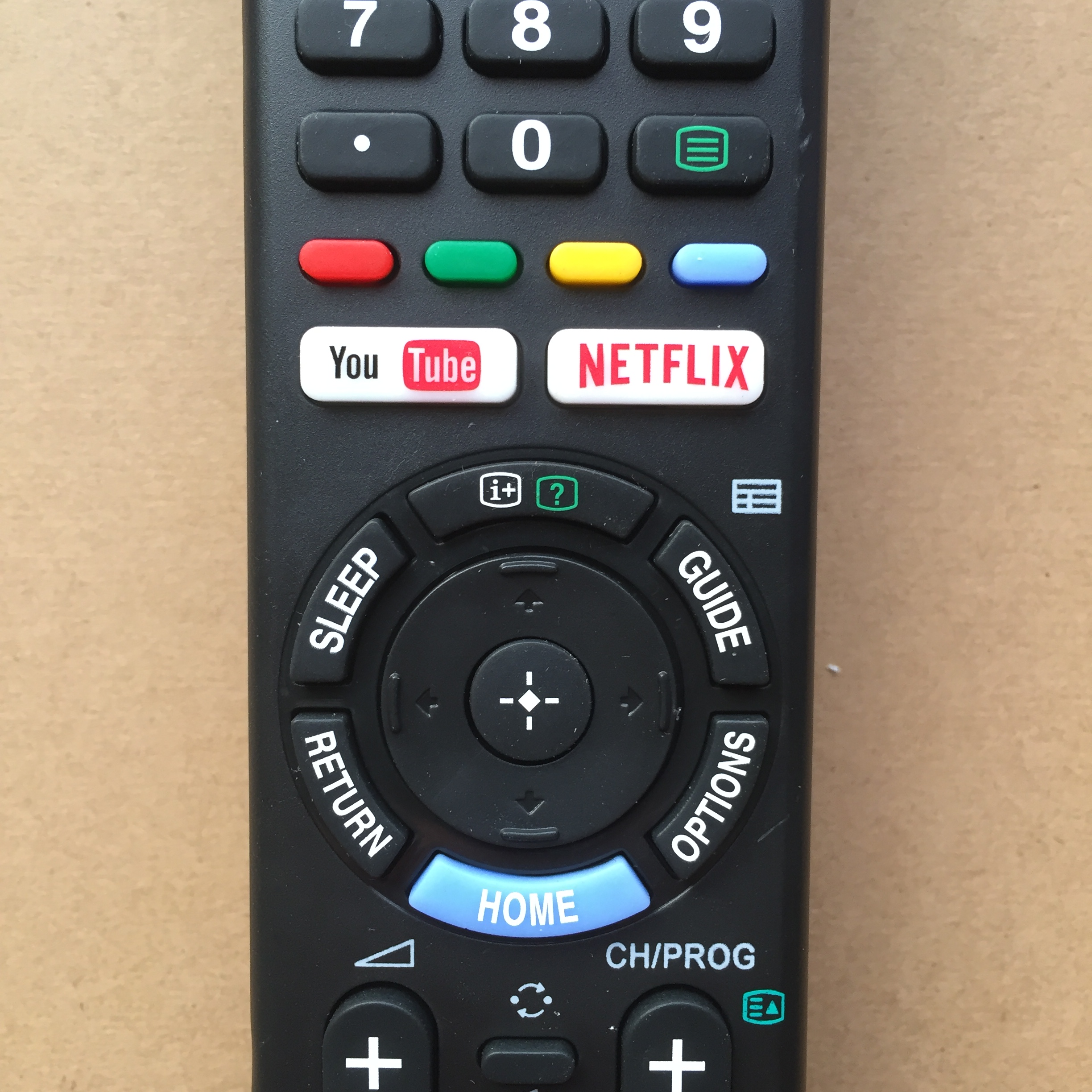 Remote TV SONY Smart (2 nút đỏ)