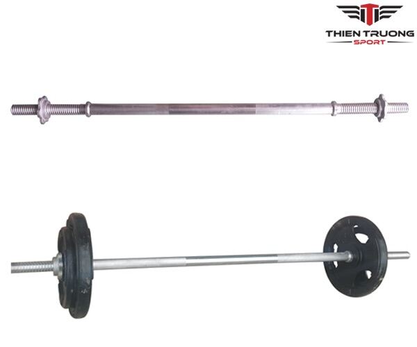 Combo Đẩy Tạ 35kg ( 30 Tạ Gang , 1 Đòn Dài 1m5)