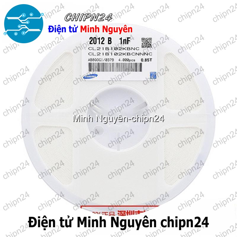 [25 con] Tụ Dán SMD 0805 50V (105 /155 /225 /335 /475 /106 ) - [Chọn Loại] - HHH.00488