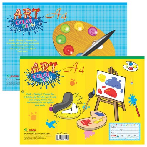 Vở vẽ klong a4 24 tờ - m2480