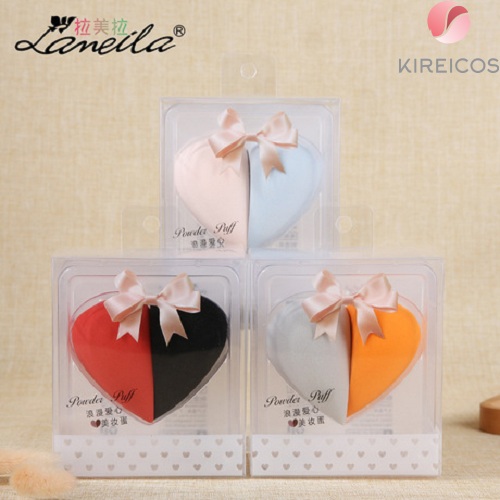[HCM]Set 2 Mút Trang Điểm Hình Trái Tim Thần Thánh Lameila A80139 – Màu Ngẫu Nhiên - kireicos