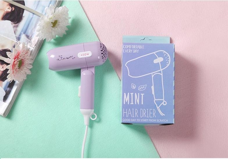 MÁY SẤY TÓC DU LỊCH MINI ICON 450W CHẤT LƯỢNG