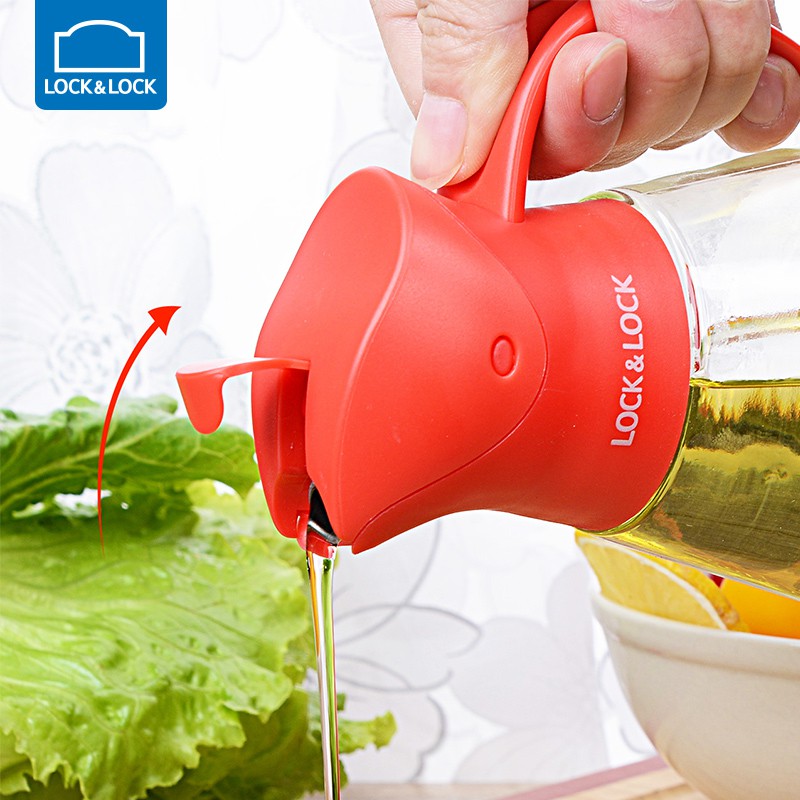 Bình Đựng Dầu Với Nắp Mở Tự Động Lock&Lock CKO101 (550ml)
