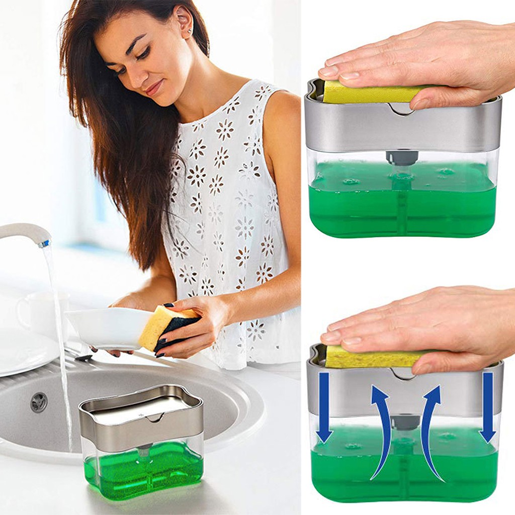 [HCM]Hộp Nhấn Nước Rửa Chén