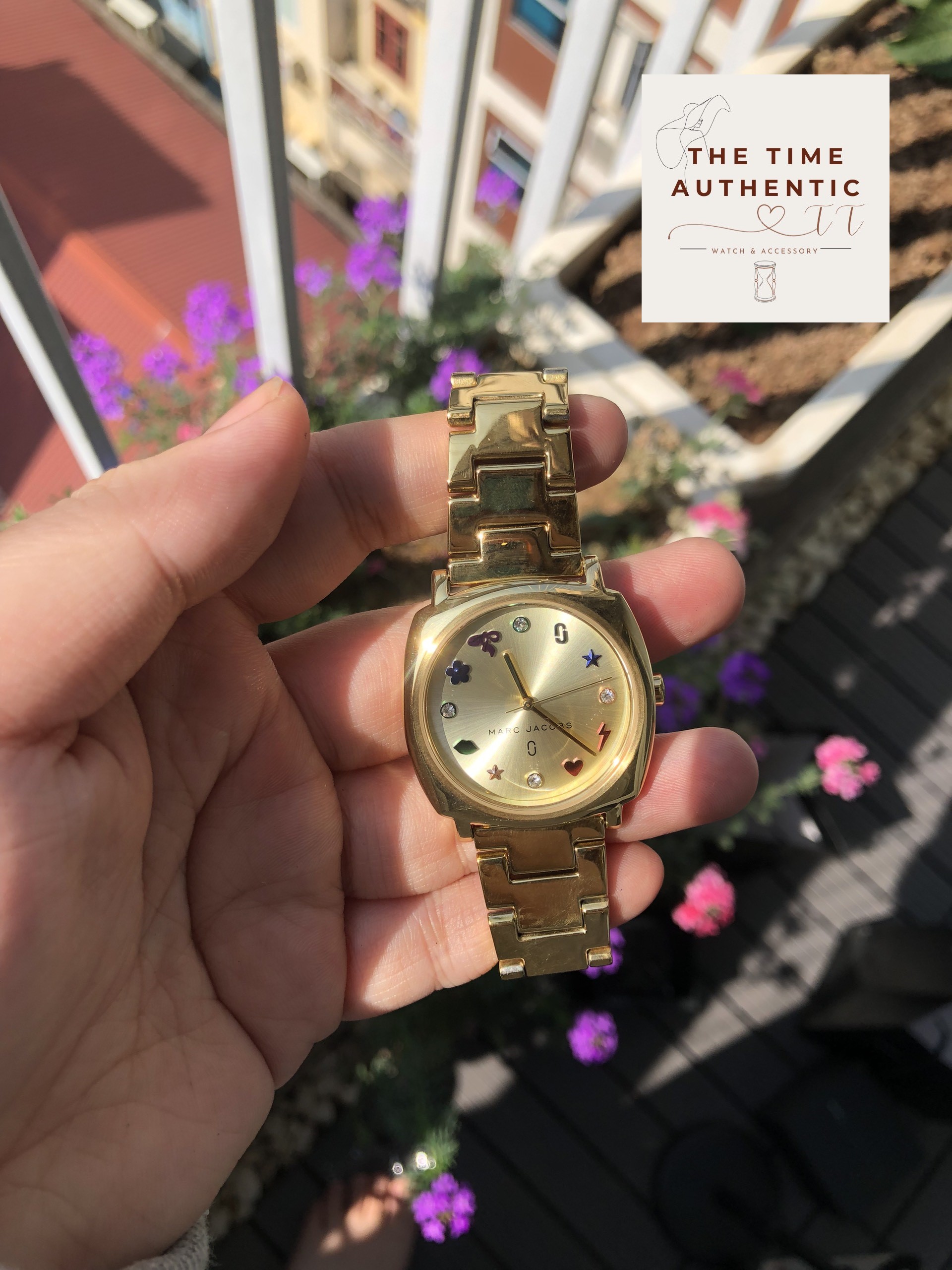 Đồng hồ nữ MARC JACOBS #MJ35 case 34mm.5ATM