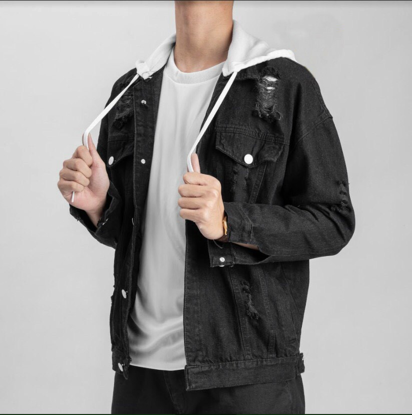 ÁO KHOÁC JEAN NAM CỰC CHẤT , HỌA TIẾT SIÊU ĐẸP , NGẦU HIYU FASHION