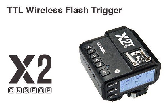 Điều khiển đèn Godox X2T-C-TTL 2.4G Wireless Flash Trigger