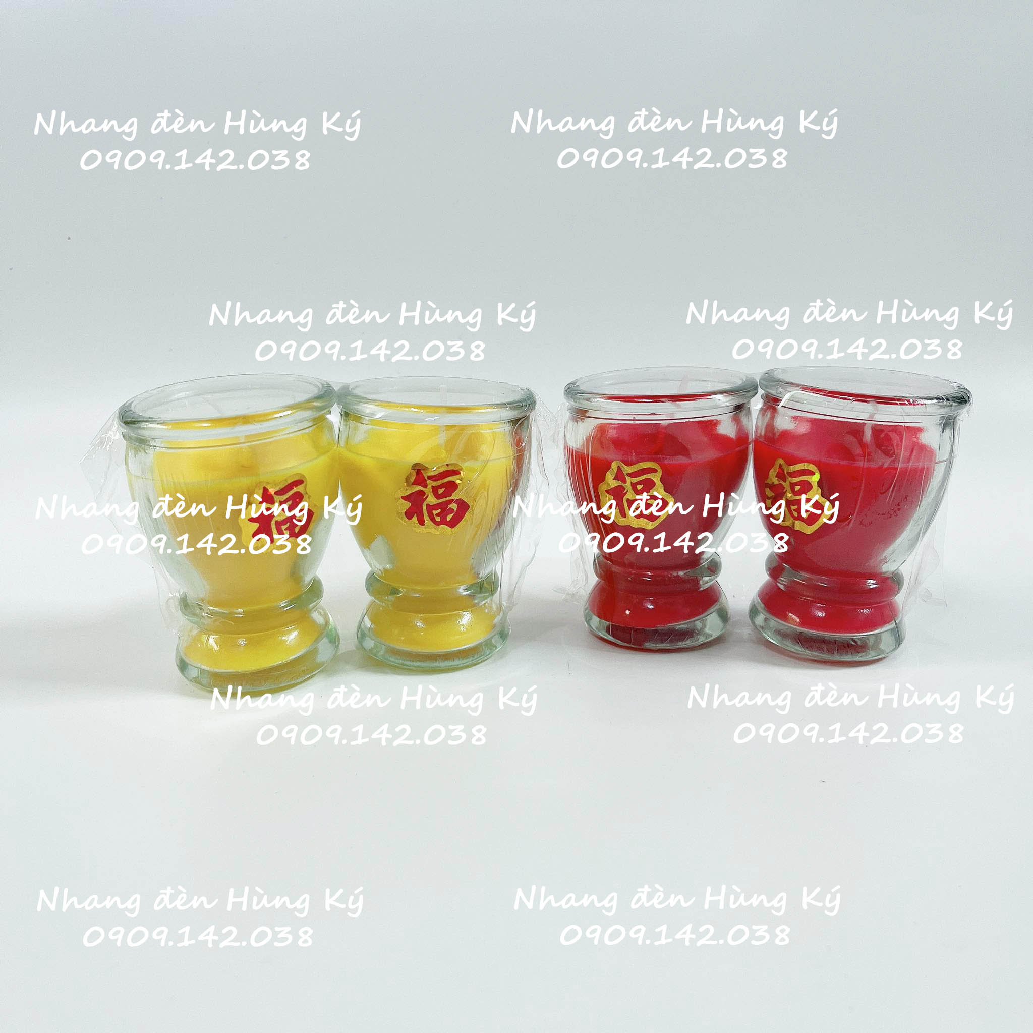 {1 cặp} Đèn ly sáp bơ A19 không khói