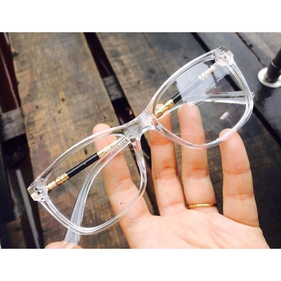 [HCM]Kính Thời Trang AH213 Giả Cận LV Cho Nam Và Nữ thời trang Cao Cấp