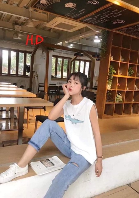 Áo tanktop cá sấu HDA0320