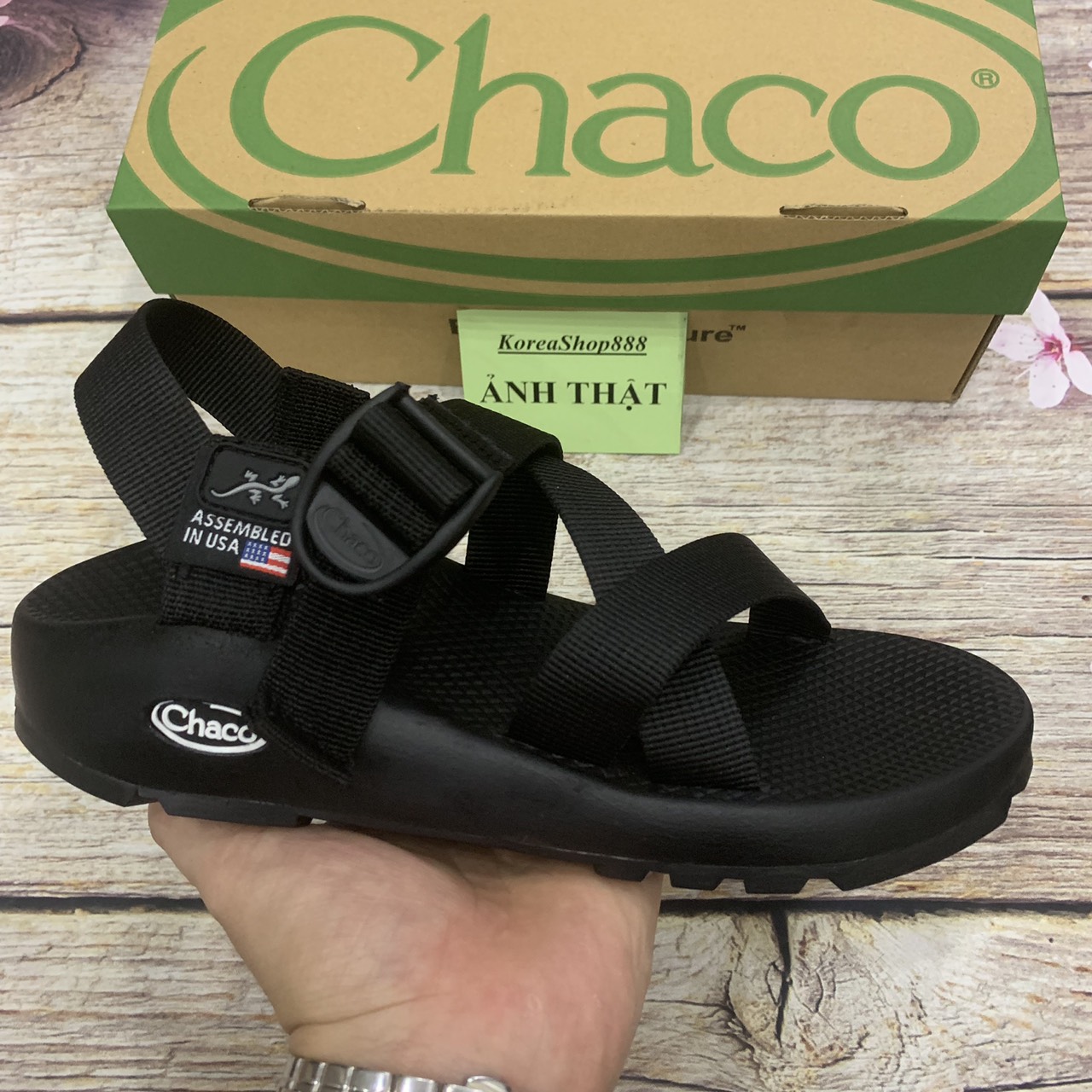 Dép sandal nam chaco quai dù mã d158