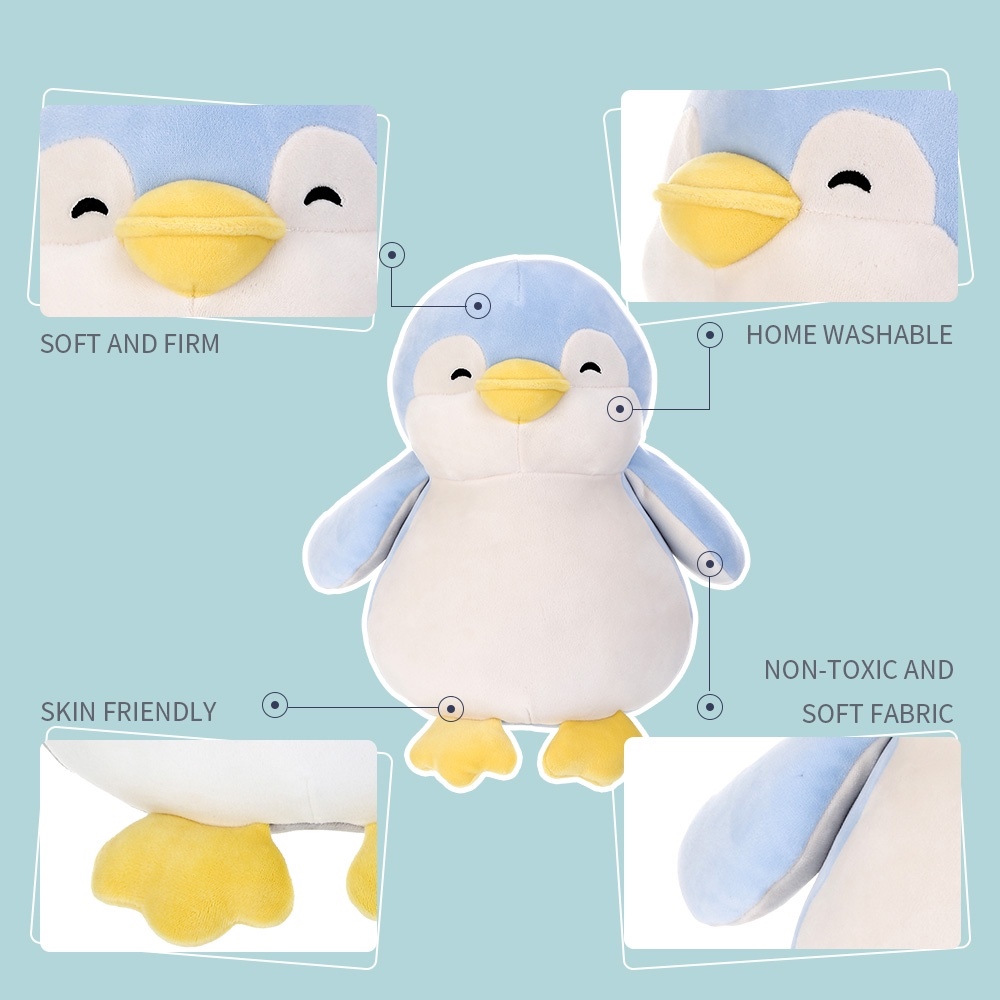 [Mã LIFEXANH03 giảm 10% đơn 500K] [Mã LIFEMALLCP3 giảm 12% đơn 99K] Chim cánh cụt nhồi bông Miniso