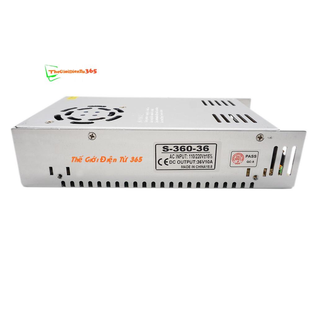 NGUỒN TỔ ONG 36V 10A CÓ QUẠT