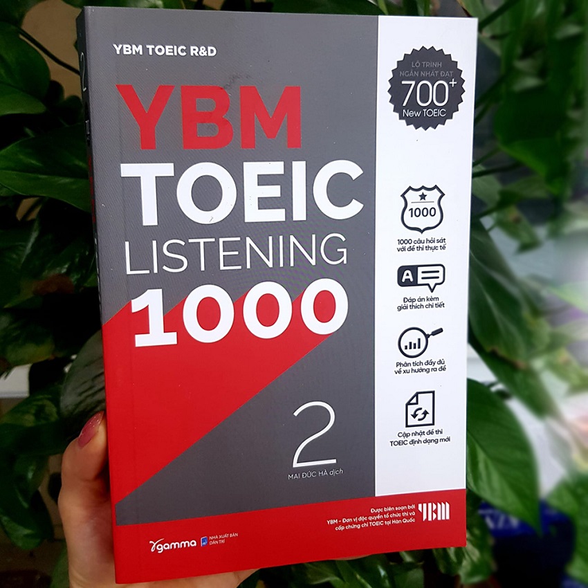 Sách - YBM TOEIC Listening 1000 Vol 2 (Tái Bản 2023) 259K