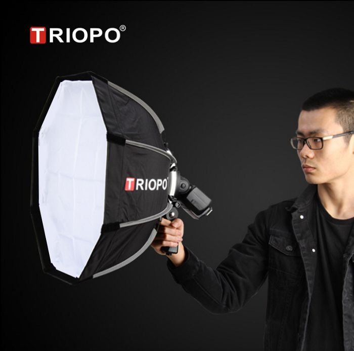 SOFTBOX BÁT GIÁC TRIOPO KS90 CHO ĐÈN FLASH SPEEDLITE