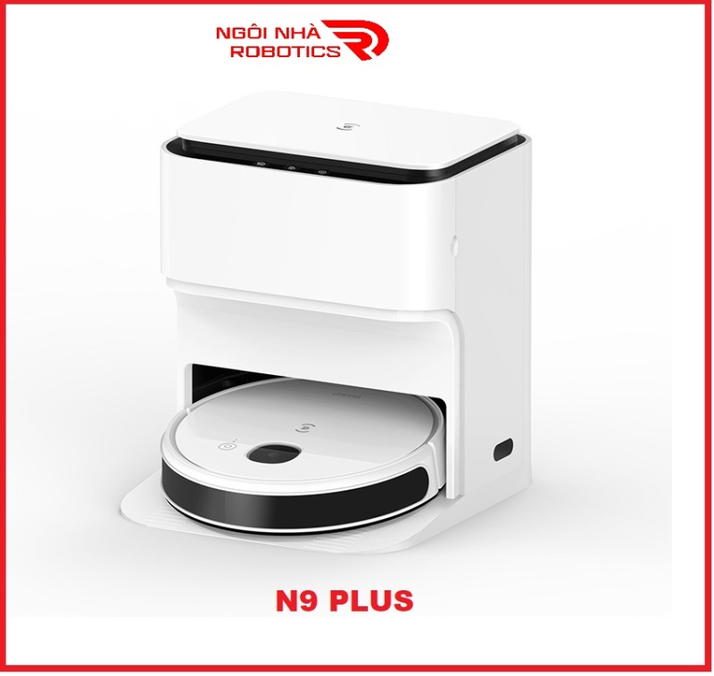 Robot hút bụi lau nhà - tự động giặt khăn lau Ecovacs Deebot N9 Plus - Mới 100% - Chính hãng