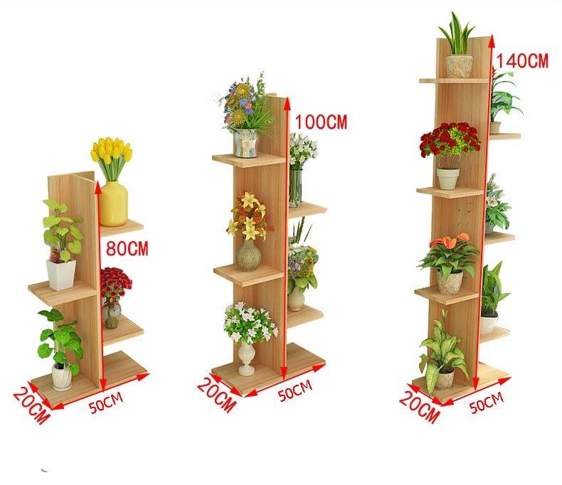 Kệ để cây cảnh, chậu hoa, co nhiều màu