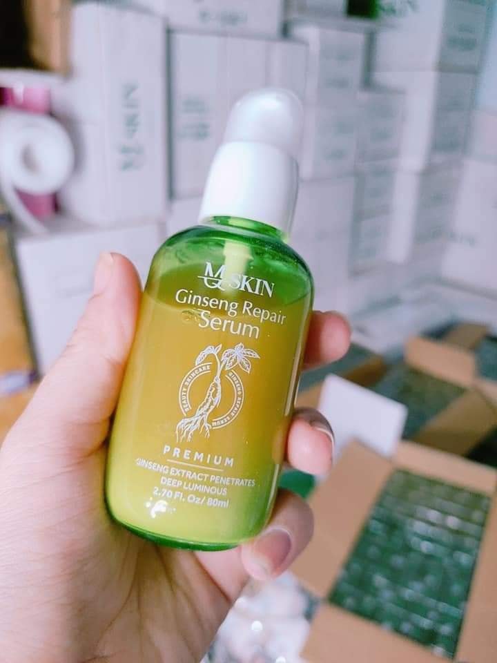 Serum tái tạo da nhân sâm mqskin (mẫu mới không sưng)