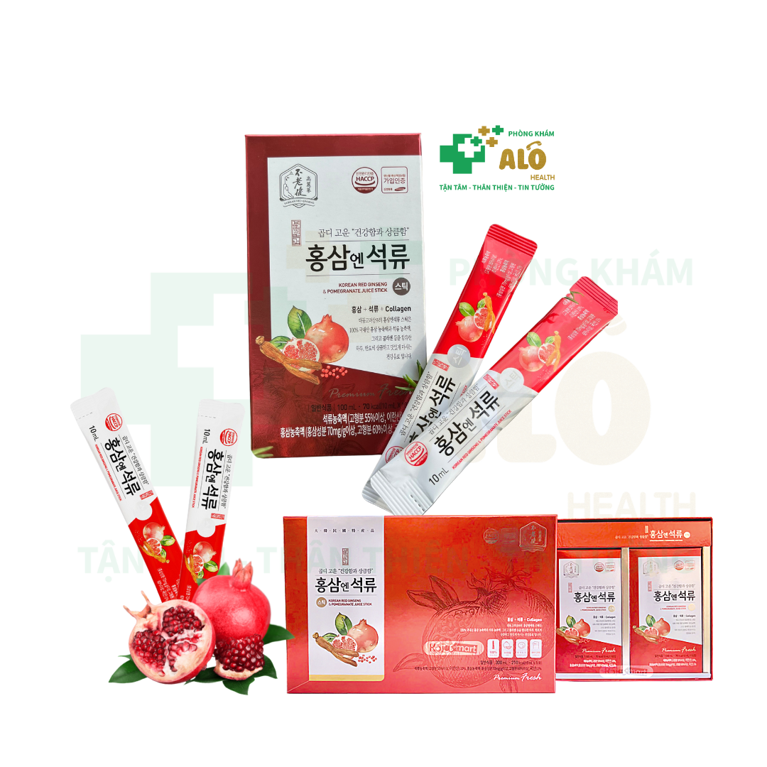 NƯỚC HỒNG SÂM LỰU COLLAGEN DAEDONG