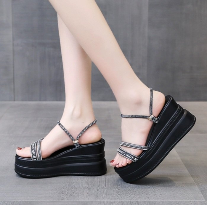 Dép đế xuồng dây chữ Nice