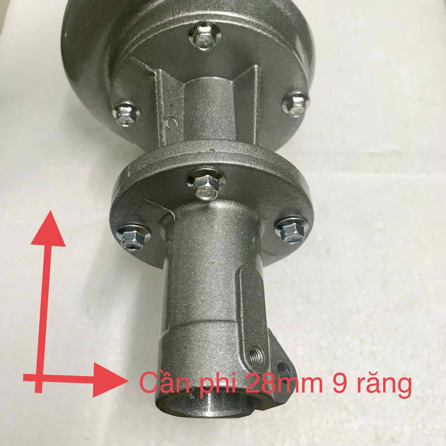 Đầu bơm nước máy cắt cỏ 26mm/28mm - 9 khía