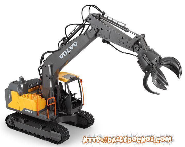 CT59 XE XÚC VOLVO CÓ THÊM ĐỤC VÀ GẮP THAY ĐỔI
