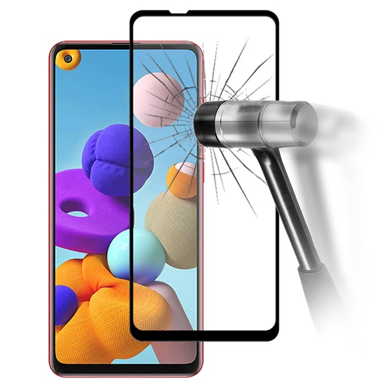 Cường lực full màn cho Samsung Galaxy A21S (Đen)