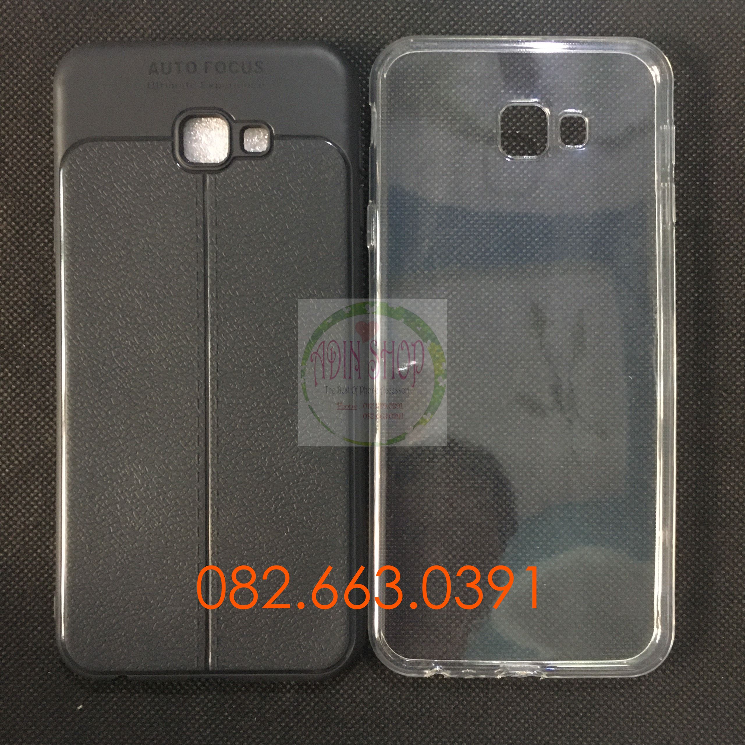 Ốp lưng Samsung J4 plus (J4+) dẻo trong dẻo đen