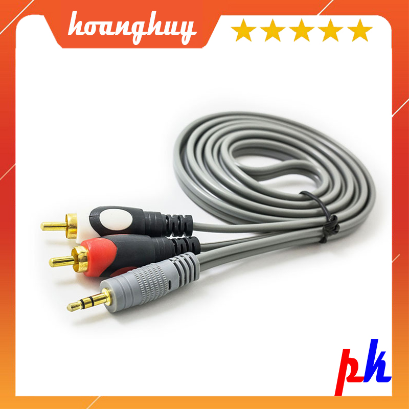 Jack chuyển 2 AV sang 3.5 dương TB