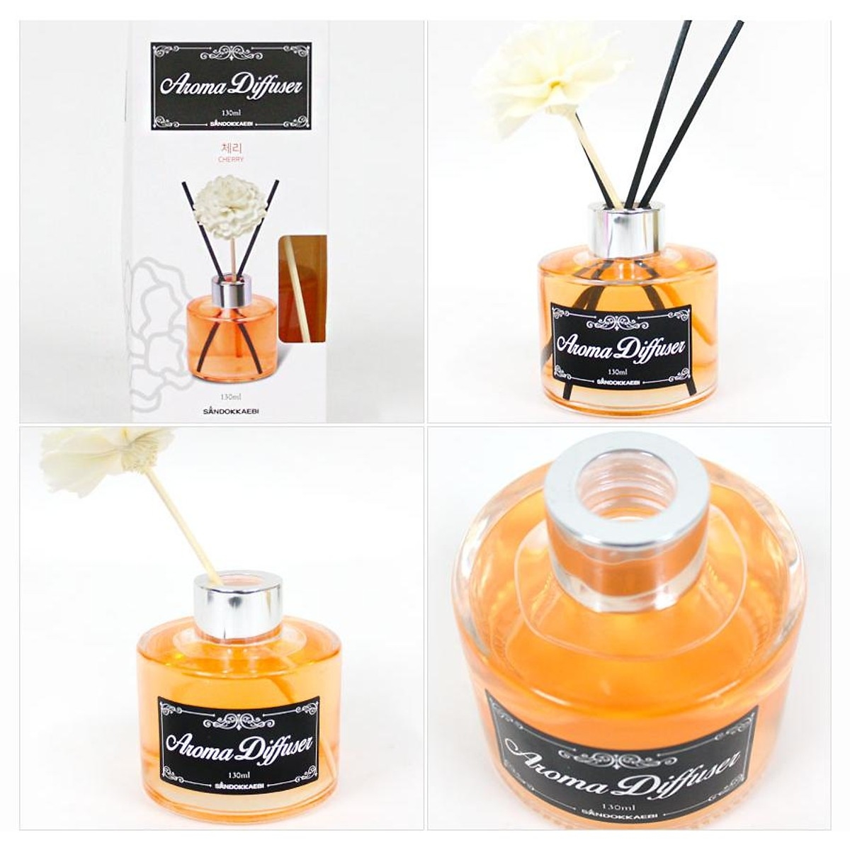 [Giá công phá] Tinh dầu thơm thiên nhiên Aroma Diffuser 130ml (Nhập khẩu Hàn Quốc phân phối bởi Hando)