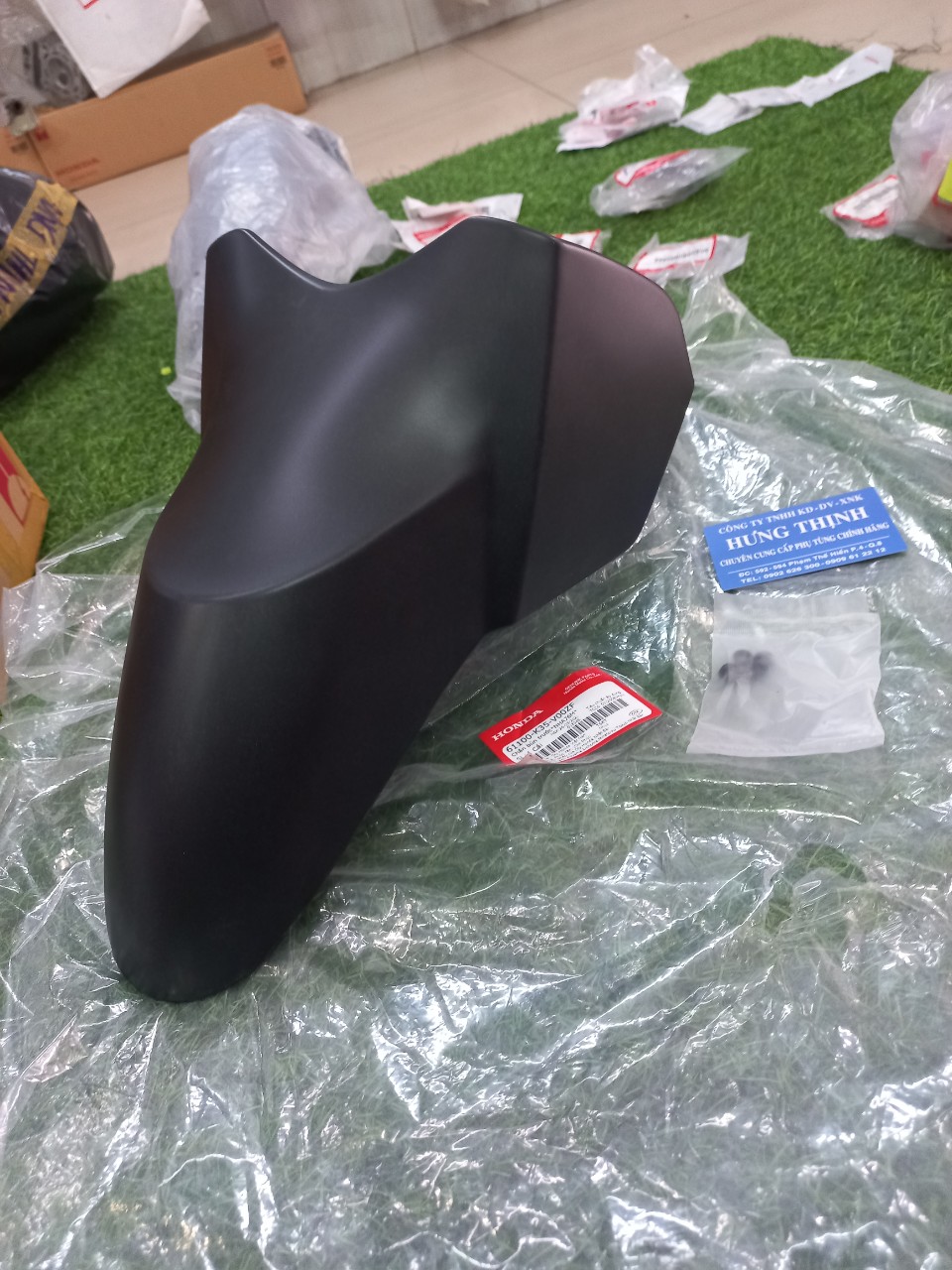 Dè trước pcx 2014 - 2017 màu đen nhám