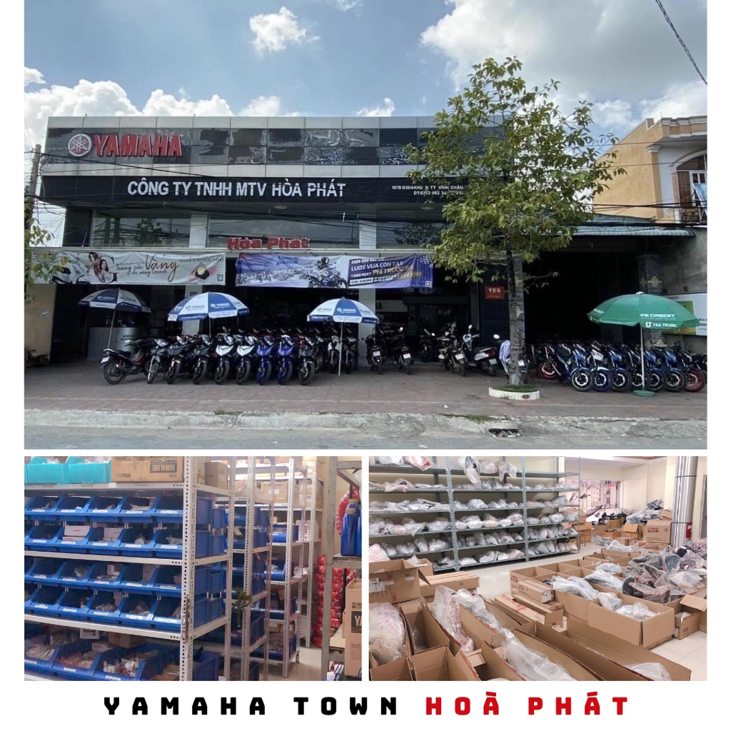 Tem logo FI Yamaha chính hãng  [ Hình thật]